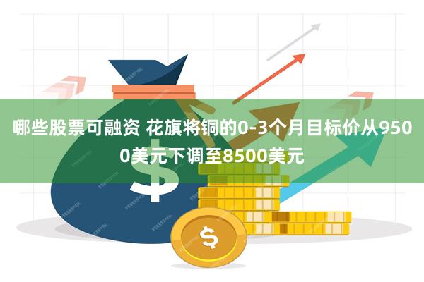 哪些股票可融资 花旗将铜的0-3个月目标价从9500美元下调至8500美元